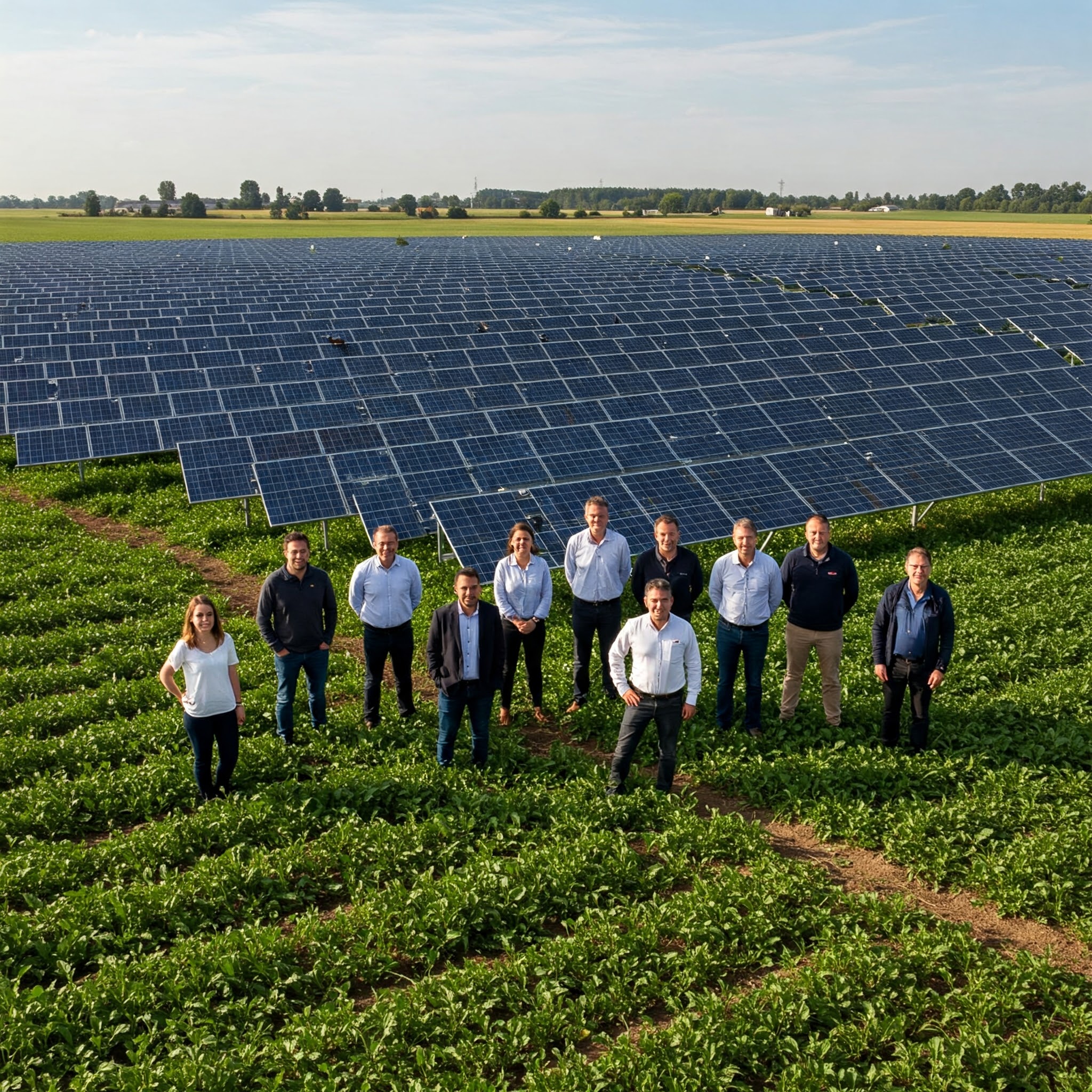 Installation photovoltaïque agricole